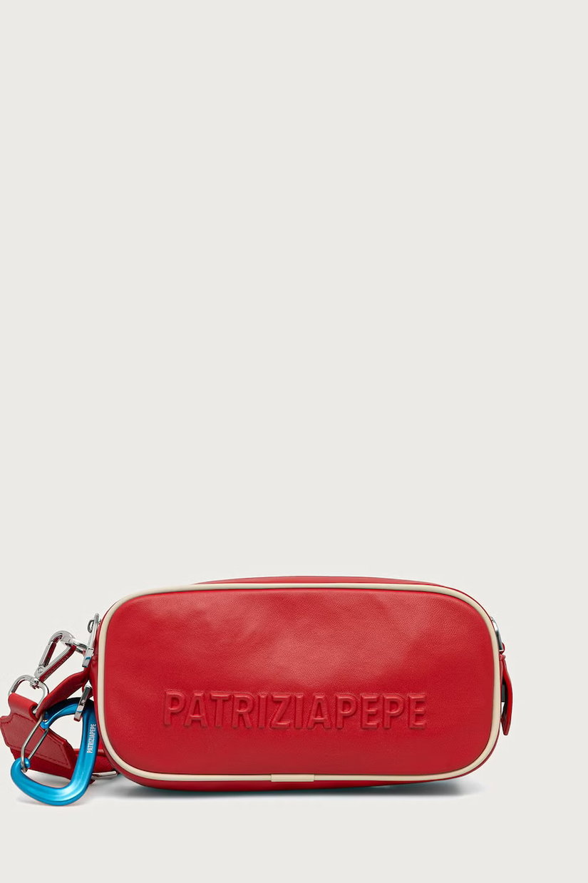 Patrizia Pepe geantă crossbody pentru femei din piele