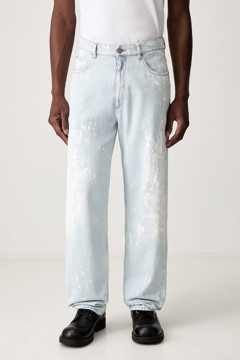 MM6 Maison Margiela blugi straight pentru bărbați