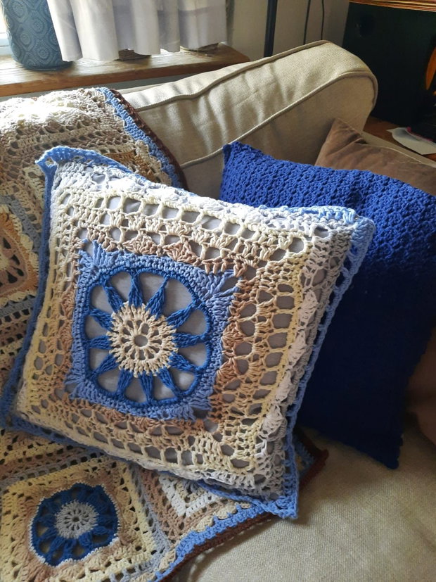 Pernă Decorativă Blue Star