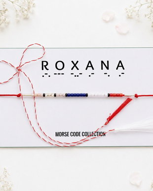 Bratara mesaj cod Morse ROXANA