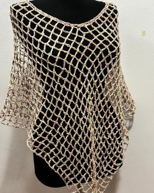 Poncho crosetat