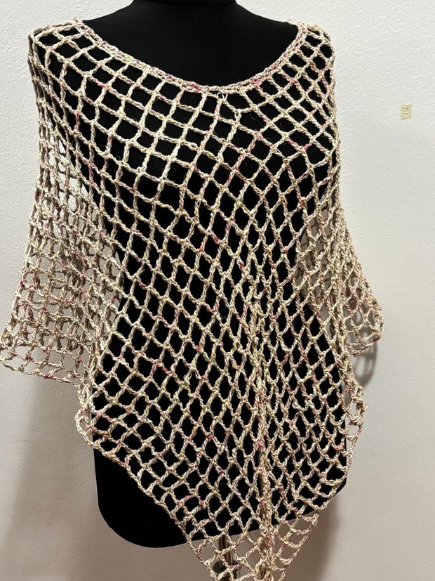 Poncho crosetat