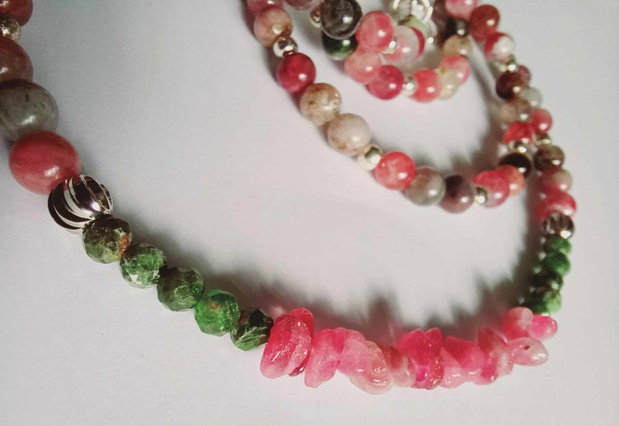 Turmalina Rainbow - Rubelite - Diopsid