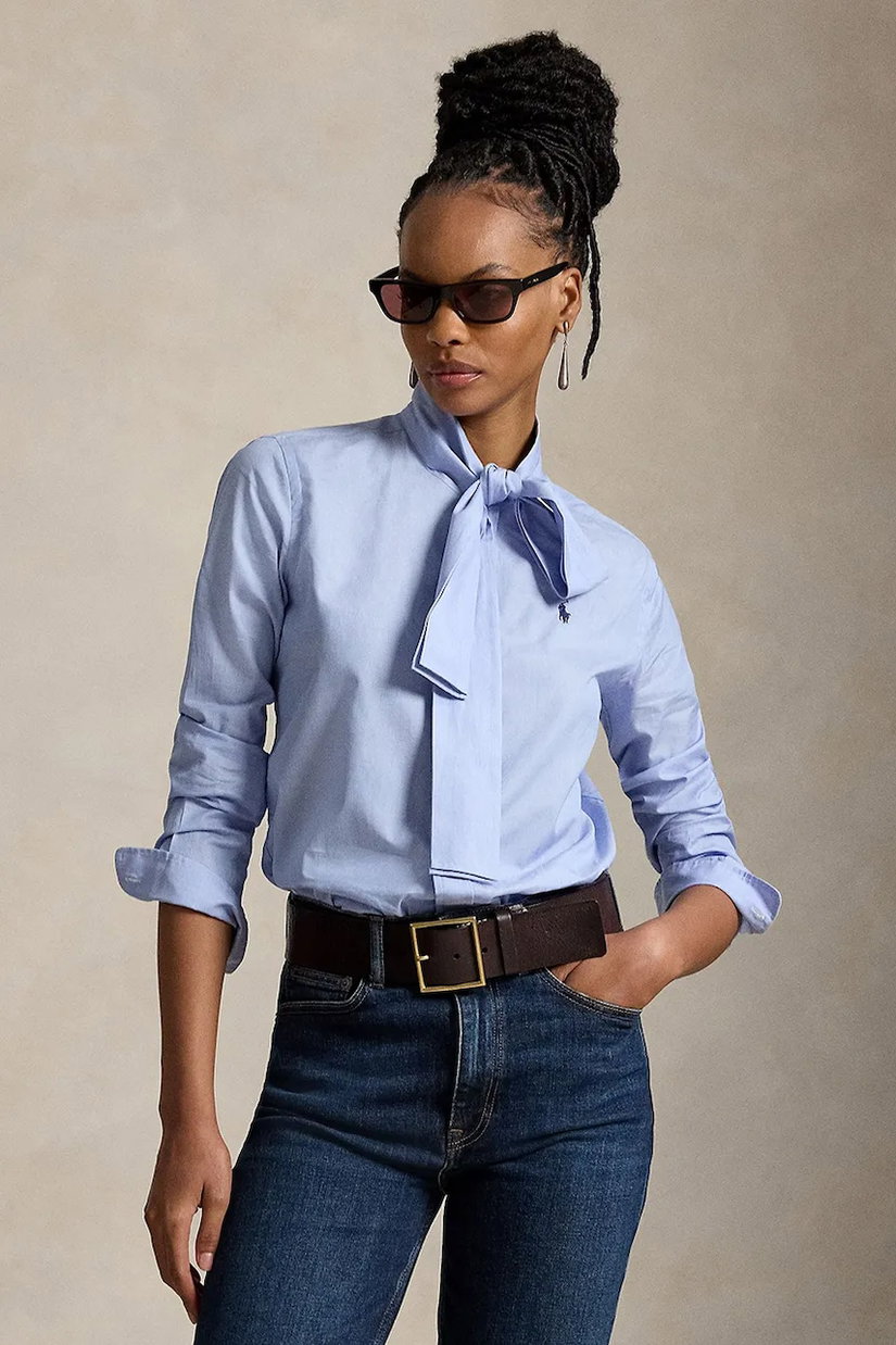 Polo Ralph Lauren cămașă de damă din bumbac