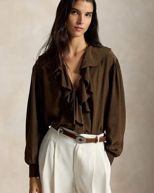 Polo Ralph Lauren bluză pentru femei din vâscoză
