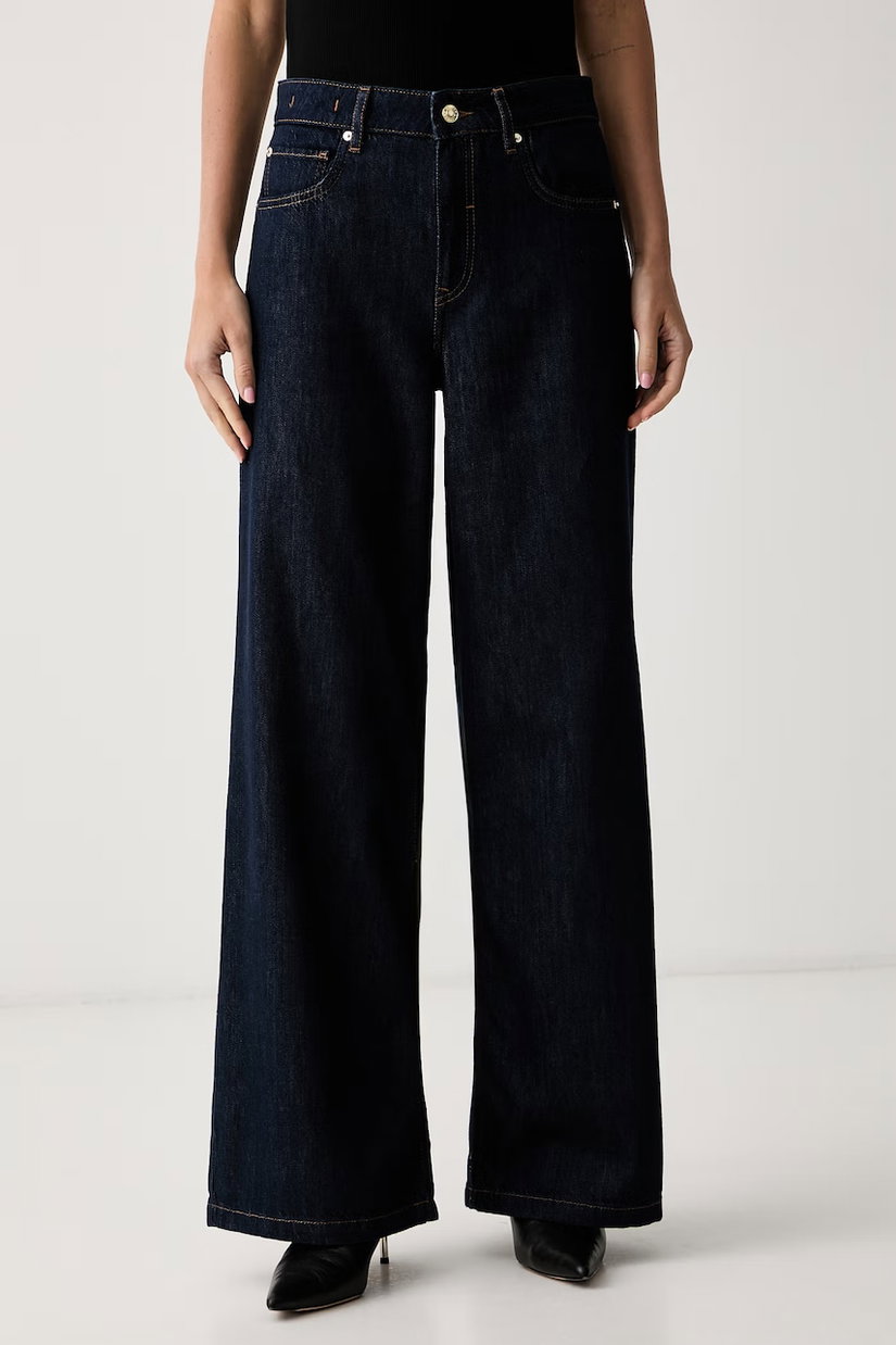 iBlues blugi wide leg pentru femei IBLNINABLUE