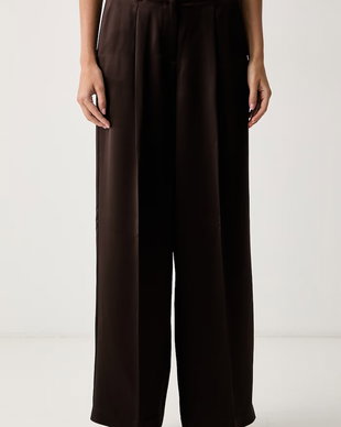 Guess pantaloni de costum pentru femei cu acetat FLORA