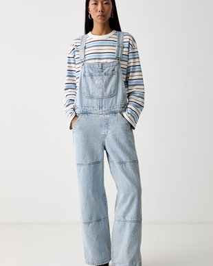Levi's salopetă din denim pentru femei UTILITY OVERALL H226
