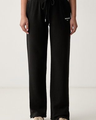 Trussardi pantaloni de trening pentru femei cu bumbac