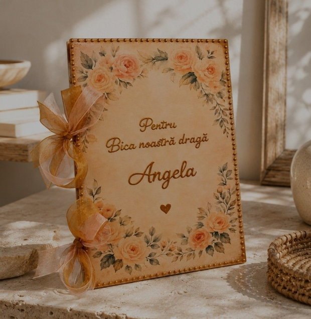Album personalizat pentru bunică | Cadou handmade