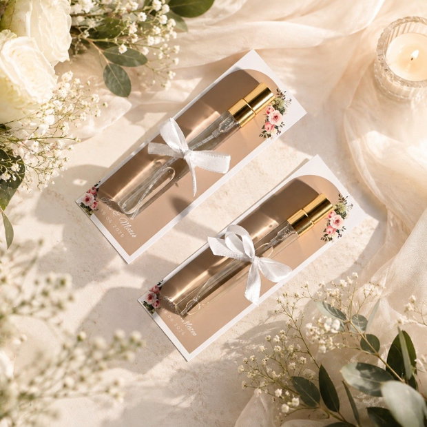 Mărturie de nuntă sticluță cu parfum - Kandor Special Gifts