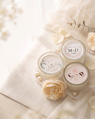 Mărturie de nuntă lumânare Dream - Kandor Special Gifts