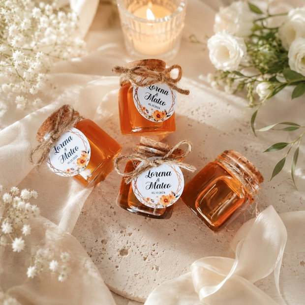 Mărturii nuntă "borcănașe cu răsfăț", Kandor Special Gifts