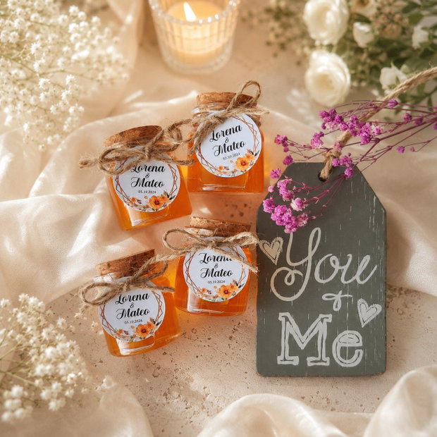 Mărturii nuntă "borcănașe cu răsfăț", Kandor Special Gifts