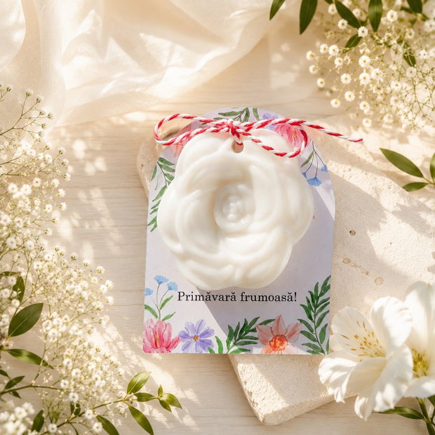 Mărțișor odorizant parfumat Floare, Kandor Special Gifts