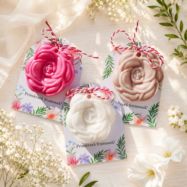 Mărțișor odorizant parfumat Floare, Kandor Special Gifts