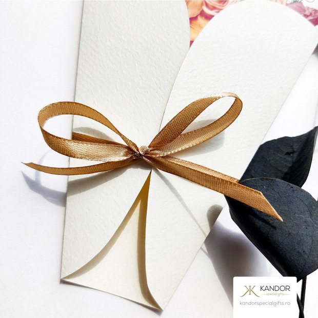Felicitare model floral printat - Kandor Special Gifts
