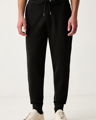BOSS Pantaloni de trening bărbătești din bumbac Locsin 01