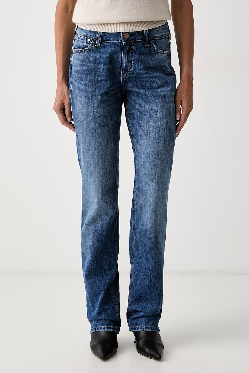 Guess blugi straight pentru femei NICKY