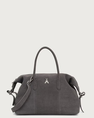 Patrizia Pepe geantă crossbody pentru femei din piele întoarsă