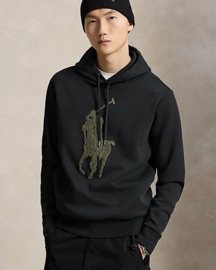 Polo Ralph Lauren hanorac cu glugă pentru bărbați cu bumbac