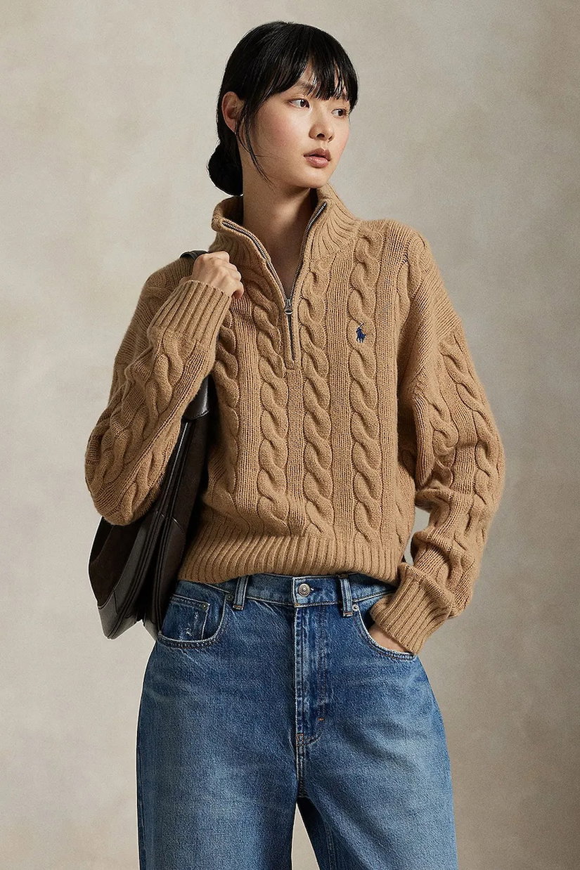 Polo Ralph Lauren pulover pentru femei din lână