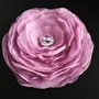 brosa floare lila cu cristale 12,5  cm