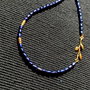 Colier vermeil perle naturale de cultura conector ramura argint placat cu aur minimalist asimetric boho chic trendy