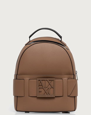 Armani Exchange rucsac de oraș pentru femei cu imitație de piele
