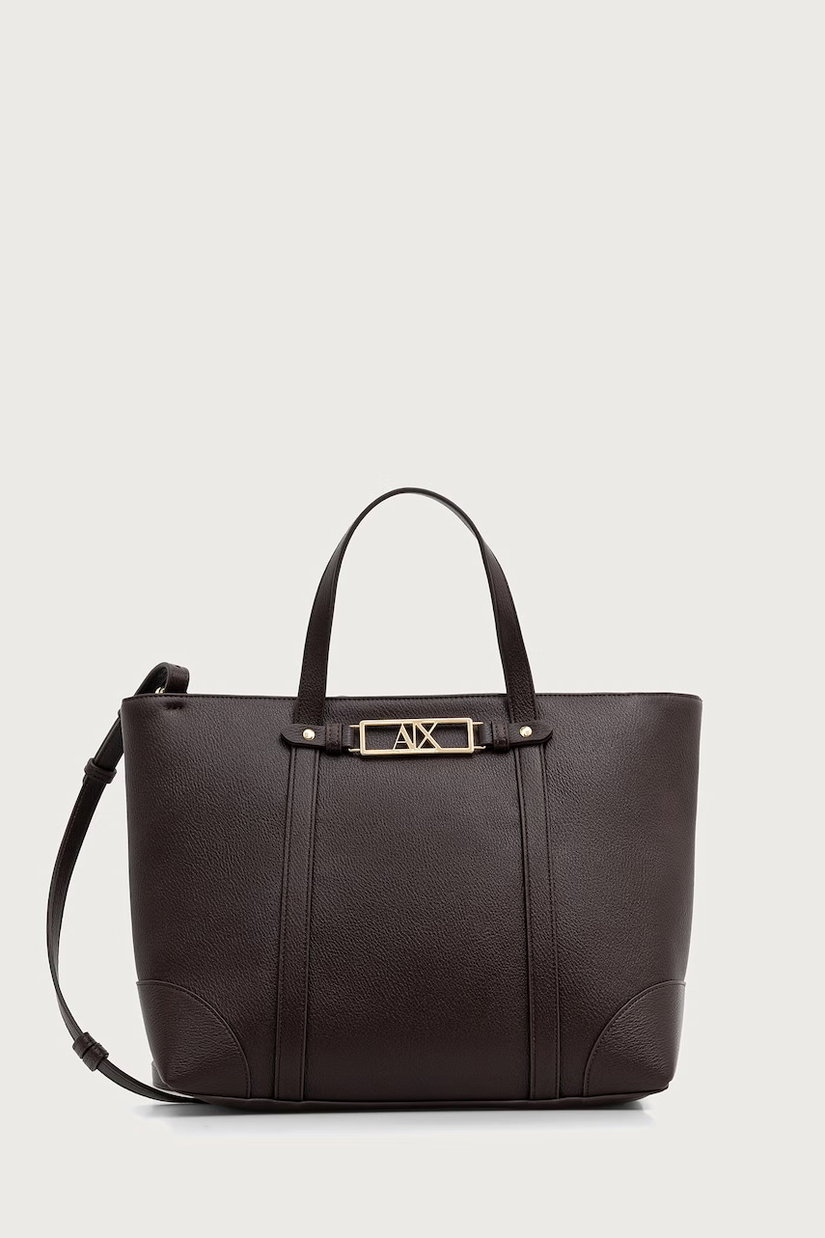 Armani Exchange geantă shopper pentru femei cu imitație de piele