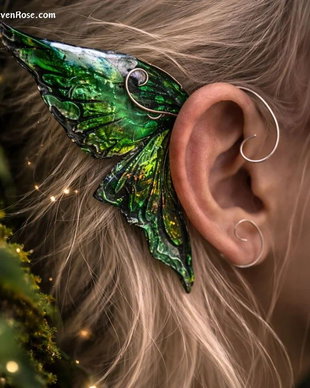 Cercei ear wrap Sylvan Butterfly
