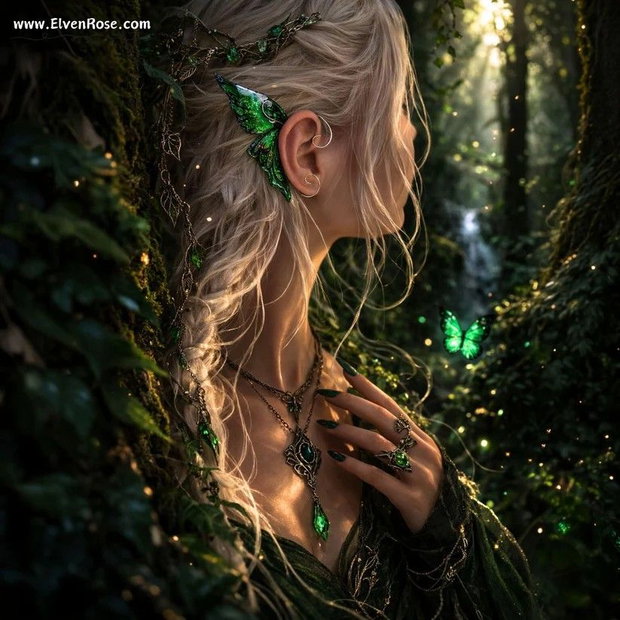 Cercei ear wrap Sylvan Butterfly