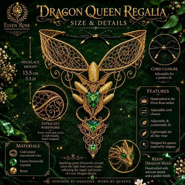 Set Dragon Queen Regalia