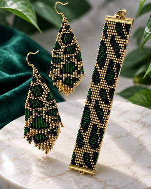 Set animal print