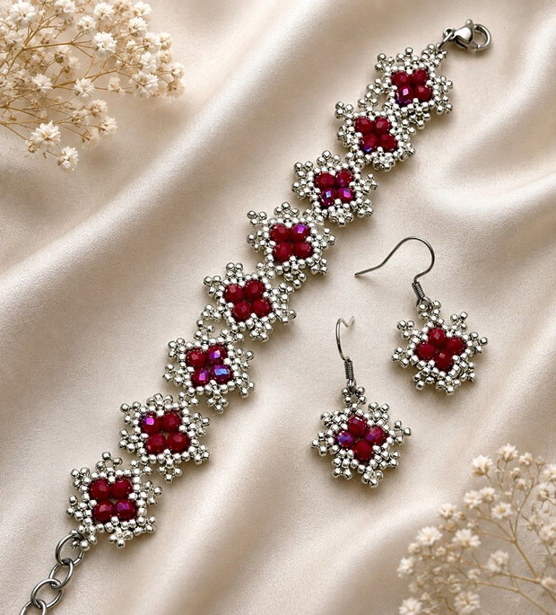 Set flori din margele