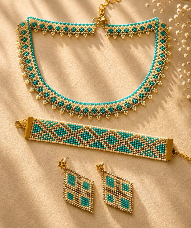 Set elegant din margele