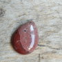Cabochon jasp rosu, 40x30 mm