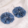 Cercei din denim-blugi  02339