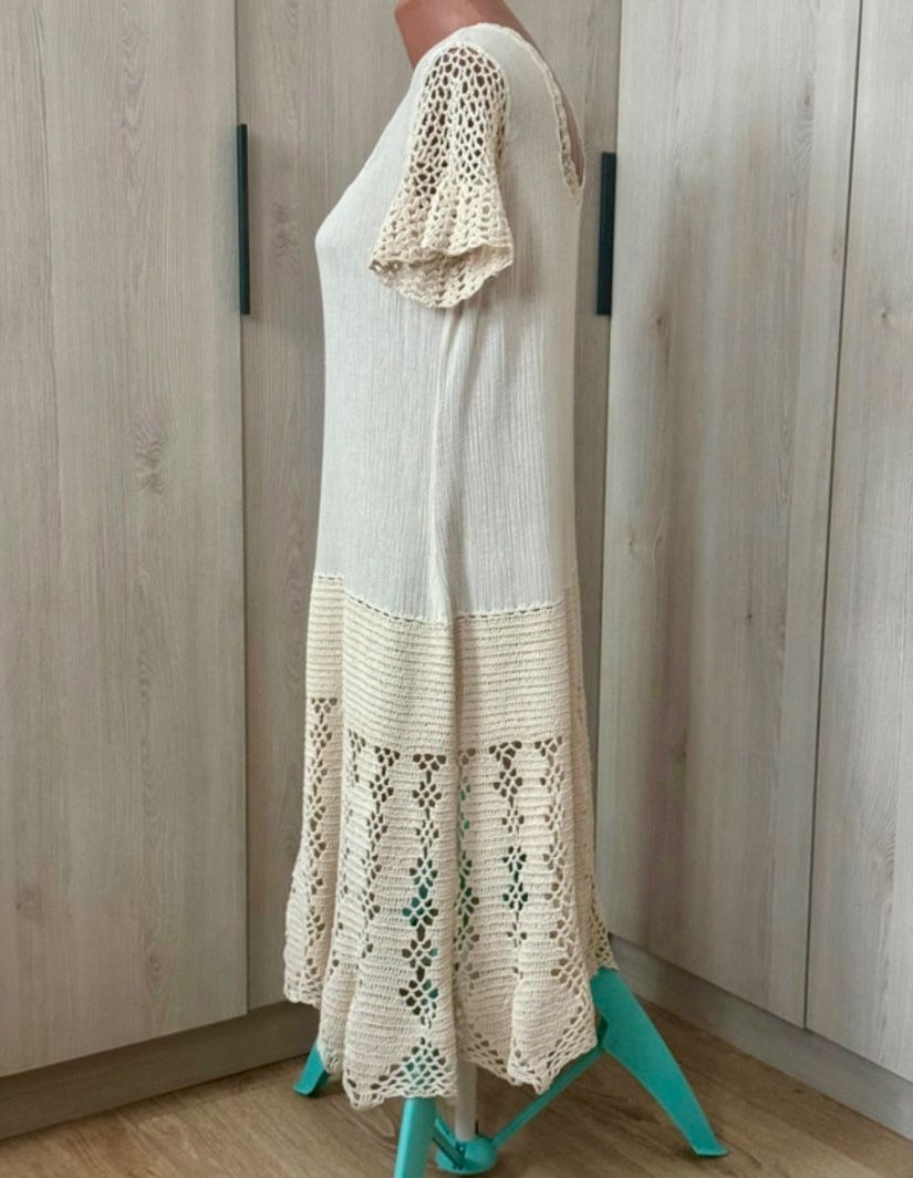 Rochie croșetată macrame mărime M/L/XL