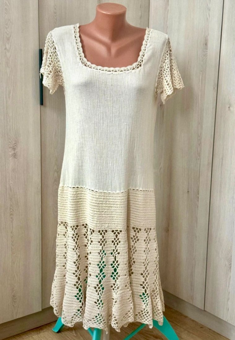 Rochie croșetată macrame mărime M/L/XL