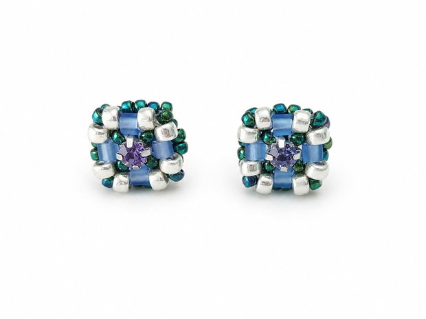 Set bijuterii handmade Blue Blossom