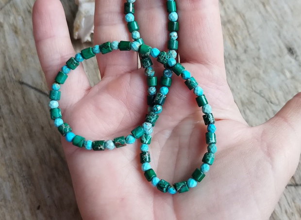 Colier regalite, turcoaz african - De vara