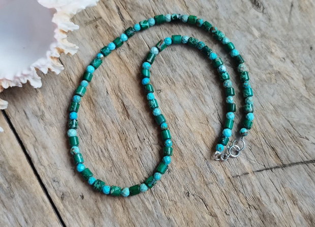 Colier regalite, turcoaz african - De vara