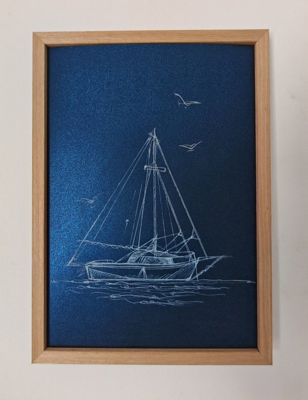 Tablouri ilustratie 3 "Deep BLUE"