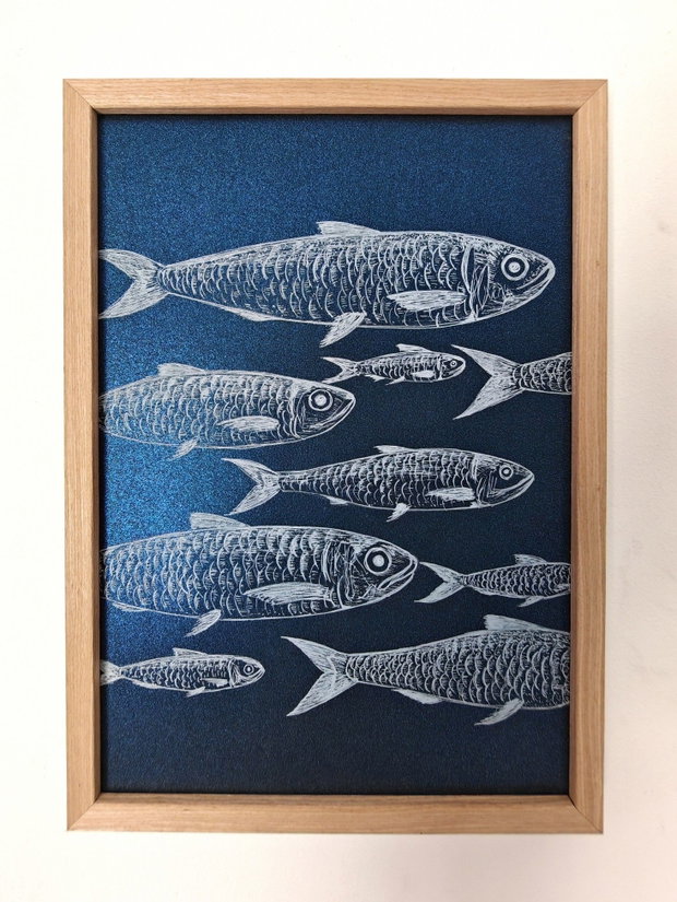 Tablouri ilustratie 3 "Deep BLUE"