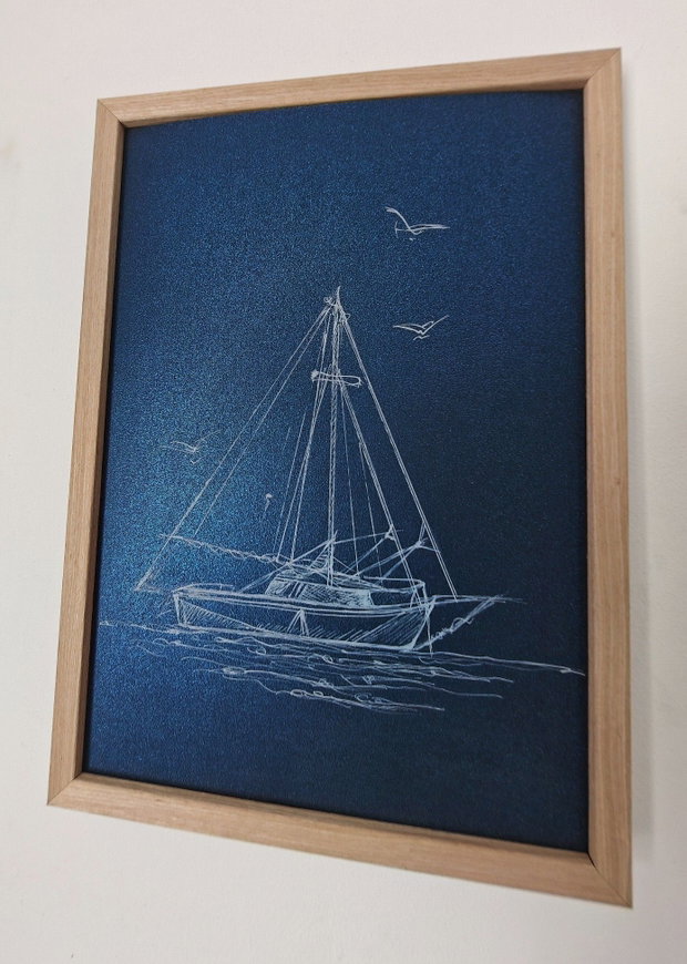 Tablouri ilustratie 3 "Deep BLUE"