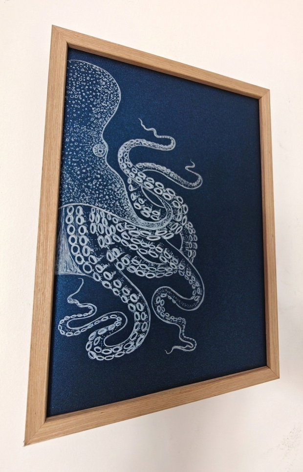 Tablouri ilustratie 3 "Deep BLUE"