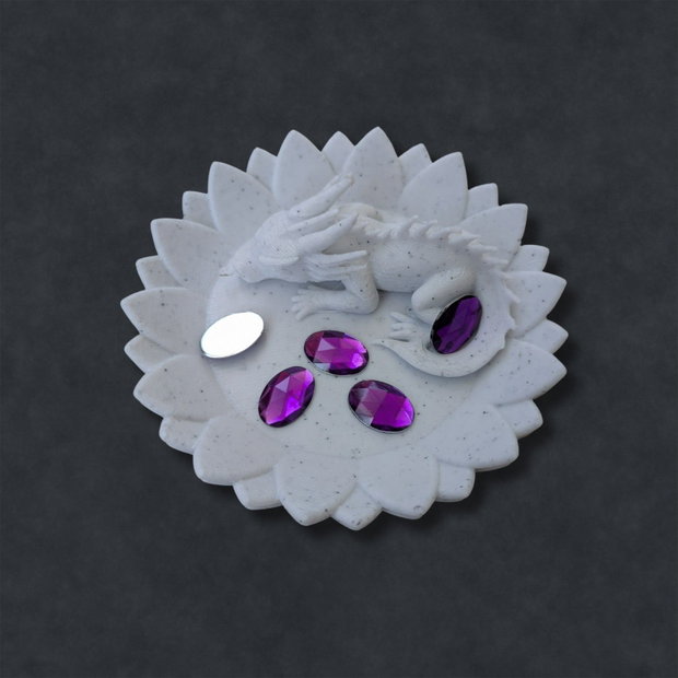 Cristal oval flatback din rășină 10 × 14 mm Violet cabochon fațetat pentru bijuterii handmade