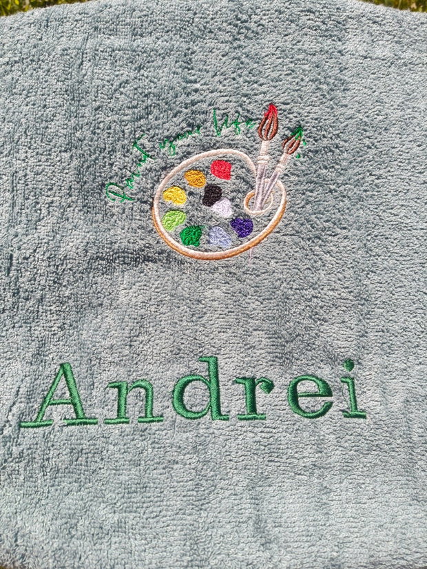 Prosop de lux personalizat cu broderie