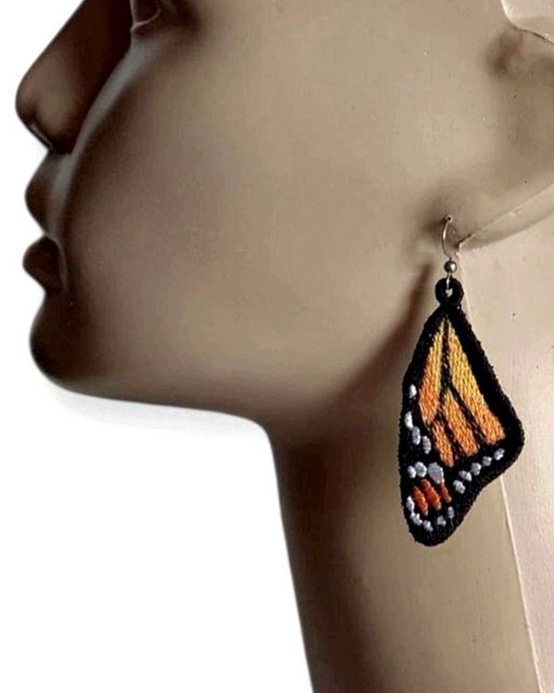 Cercei Aripa de Fluture Monarh